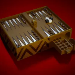 Backgammon Board Game
