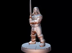 Bangsdar the (Modular) Barbarian (15mm scale)