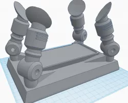 BB DROID STAND BLANK W/ REMOTE(DISNEY DROID DEPOT)