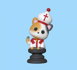 Cat Chess Bishop