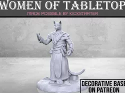 Catfolk Cleric - Tabletop Miniature