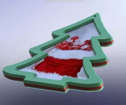 Christmas Tree - Photo Frame