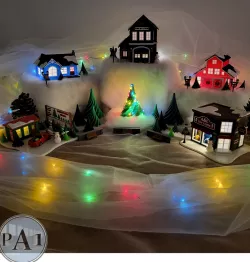 Christmas Village - 1/64 scale Hot Wheels Compatible!!!