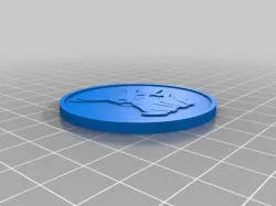 Colored Pikachu token (single hotend, filament switch)