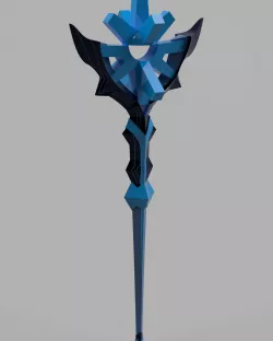 Cryo Abyss Mage Wand (Genshin Impact)