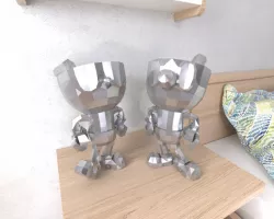 Cuphead MugHead LowPoly