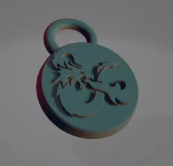 D&D Keychain