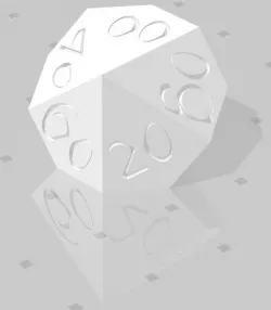 D% Sharp Edge Horizontal - Fantasy Elf Font