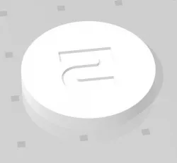 D2 Coin - Sci-Fi Font