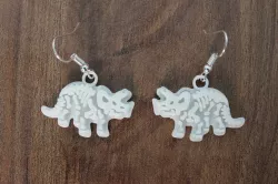 Dinosaur earrings