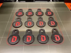 Duvel - Shopping Cart 2 Euro Coin - Key Chain