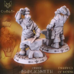 Dwarf Blacksmith - Dwarfs of Moria