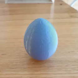 Egg percussion shaker rattle