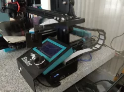 Ender 3 Pi Case with Pi Cam Mount and Cable Chain - Z Axis Clip On