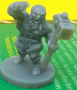Epic Dwarf Miniature