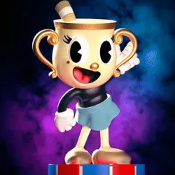 Fan Art Ms Chalice - from Cuphead - Statue