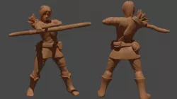 Female Ranger half elf
