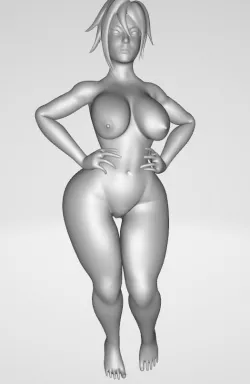 FIGURINE Sexy girl BELINDA nude 3D PRINTING MODEL