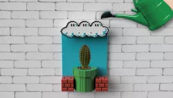 Flower pot Mario Bros