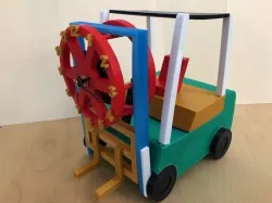 Forklift Clock