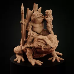 Frogfolk: Frog King (Based & Unbased)