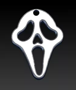 Ghostface Pendant - Scream
