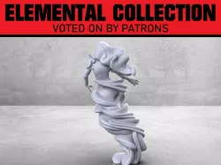 Greater Wind Elemental - Tabletop Miniature