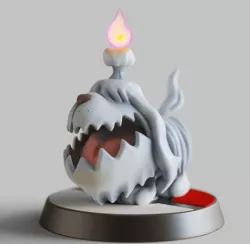 Greavard - LEGENDARY -POKEMON SCARLET AND VIOLET POKEDEX- FAN ART - POKÉMON FIGURINE