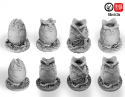 H.R. Giger - Ovomorphs or Alien Eggs 3D print model
