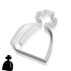 Halloween cookie cutters - #26 - grave (style 1)