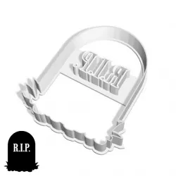 Halloween cookie cutters - #27 -  grave (style 2)