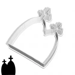 Halloween cookie cutters - #40 - grave (style 4)