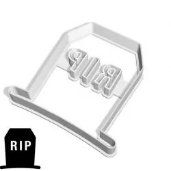 Halloween cookie cutters - #75 - grave (style 5)