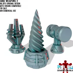 Hand Weapons 2 (Motu Origins compatible)
