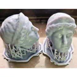 Head of an Olympian Goddess