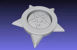 Helltaker Judgement Belt Pendant