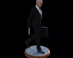 Hitman Silent Assassin Agent 47 3Dprint