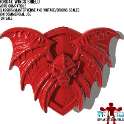 Hordak Wings Shield (Motu Compatible)
