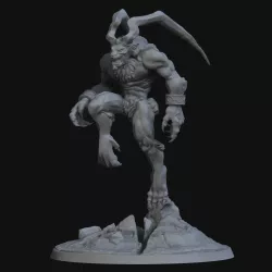 Ifrit Fire Demon Final Fantasy VIII 28mm Miniature