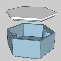 INFINITELY STACKABLE DICE TRAY AND MINIATURES BOX