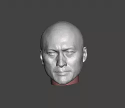 Katsumoto's Head the last samurai .stl .obj