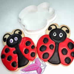 Ladybug beetle cookie cutter