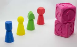 Large chips for board games