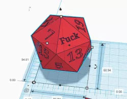 Large D20 1=Fuck