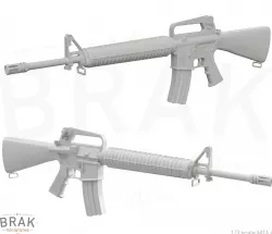 M16A2 1/3 scale miniature