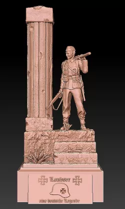 Ma Models Mini Diorama Ger. Landser 1/35