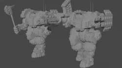 MACE Barbarian Heavy Battle Mech