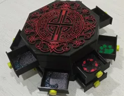 Magic box from the animated series Lady Bug and Super Cat
