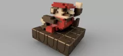 Mario Bros 8bits 3D