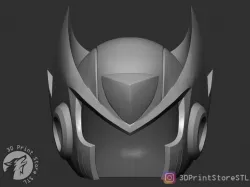 Megaman Zero Helmet - Fan Art 3D print model